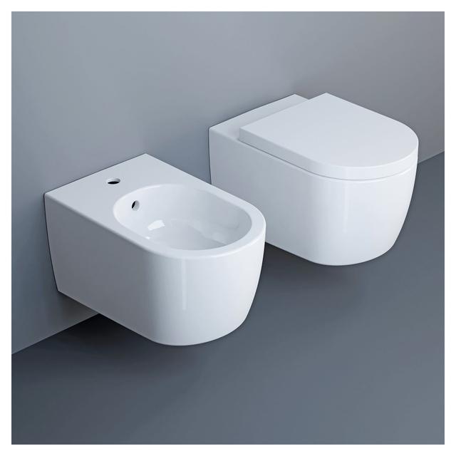 VASO SERIE ROMA SOSPESO IN CERAMICA BIANCA | Tecnomat VASO SERIE ROMA SOSPESO IN CERAMICA BIANCA | Tecnomat