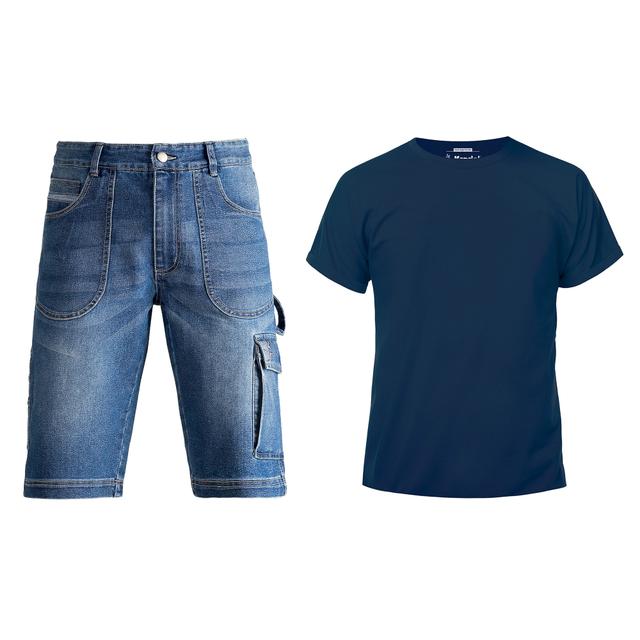 SET KAPRIOL PANTALONCINI JEANS E MAGLIETTA TAGLIA XXL | Tecnomat SET KAPRIOL PANTALONCINI JEANS E MAGLIETTA TAGLIA XXL - 2 | Tecnomat