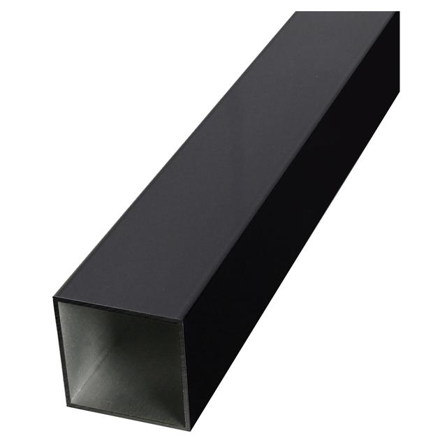 PROFILO DI COMPENSAZIONE IN ALLUMINIO NERO OPACO 4x4x190 cm (LxPxH) | Tecnomat PROFILO DI COMPENSAZIONE IN ALLUMINIO NERO OPACO 4x4x190 cm (LxPxH) - 2 | Tecnomat