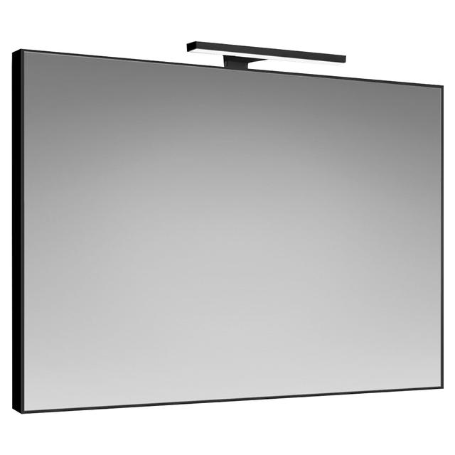 SPECCHIO BLACK 100x70cm (LxH) FILO LUCIDO REVERSIBILE NERO LAMPADA LED LUCE FREDDA 5 W | Tecnomat SPECCHIO BLACK 100x70cm (LxH) FILO LUCIDO REVERSIBILE NERO LAMPADA LED LUCE FREDDA 5 W | Tecnomat