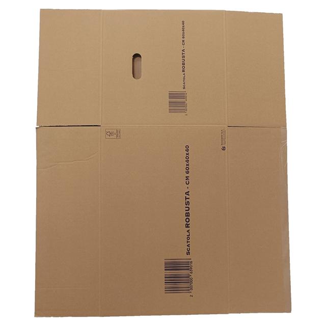 SCATOLA PER IMBALLO IN CARTONE 60x40x40 cm (LxHxP) CARTONE DOPPIA ONDA | Tecnomat SCATOLA PER IMBALLO IN CARTONE 60x40x40 cm (LxHxP) CARTONE DOPPIA ONDA | Tecnomat