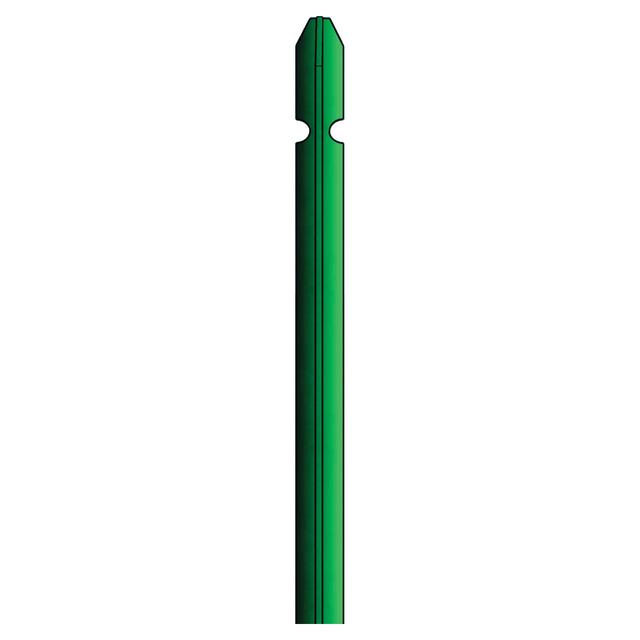 PALO A "T" PLASTIFICATO VERDE H 150 cm 30x30 mm | Tecnomat PALO A "T" PLASTIFICATO VERDE H 150 cm 30x30 mm - 2 | Tecnomat
