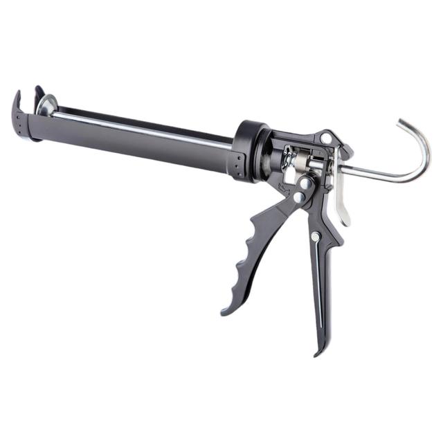 PISTOLA CARTUCCE SIGILLANTE EUROCHIMICA NERA IN METALLO CON ANTIGOCCIA | Tecnomat PISTOLA CARTUCCE SIGILLANTE EUROCHIMICA NERA IN METALLO CON ANTIGOCCIA | Tecnomat