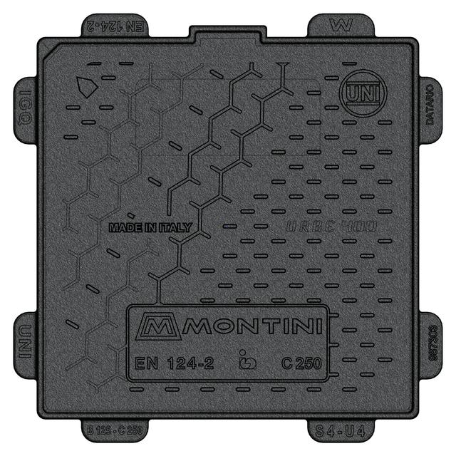 CHIUSINO IN GHISA URBE 400 40x40 cm CLASSE C250 | Tecnomat CHIUSINO IN GHISA URBE 400 40x40 cm CLASSE C250 | Tecnomat