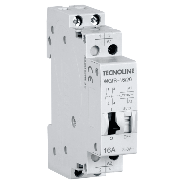RELÈ PASSO PASSO TECNOLINE 2P 16A 2NO 2NO 230 VAC 1 MODULO | Tecnomat RELÈ PASSO PASSO TECNOLINE 2P 16A 2NO 2NO 230 VAC 1 MODULO - 2 | Tecnomat