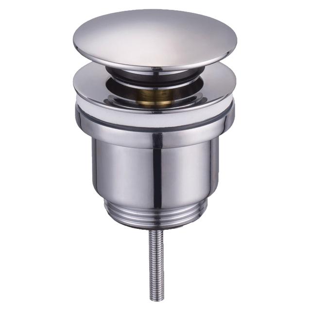 PILETTA PREMI - APRI UNIVERSALE 1''1/4 IN OTTONE CROMATO TAPPO TONDO | Tecnomat PILETTA PREMI - APRI UNIVERSALE 1''1/4 IN OTTONE CROMATO TAPPO TONDO | Tecnomat