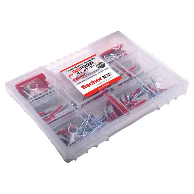 VALIGETTA TASSELLI DUOPOWER VITI FISCHER 80 PEZZI | Tecnomat VALIGETTA TASSELLI DUOPOWER VITI FISCHER 80 PEZZI | Tecnomat