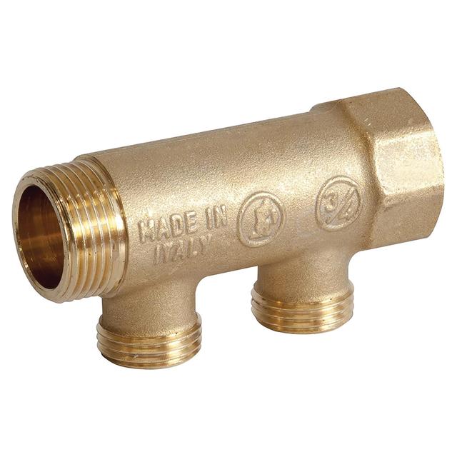 COLLETTORE LINEARE GIACOMINI R580C 2 VIE ATTACCO 1/2'' INGRESSO 3/4'' MF INTERASSE 35 mm | Tecnomat COLLETTORE LINEARE GIACOMINI R580C 2 VIE ATTACCO 1/2'' INGRESSO 3/4'' MF INTERASSE 35 mm | Tecnomat