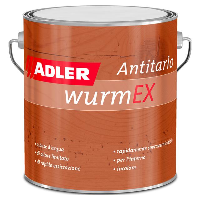 ANTITARLO ACQUA ADLER WURMEX 2,5 l ADATTO INTERNO ESTERNO 5 m² CON 1 l INCOLORE | Tecnomat ANTITARLO ACQUA ADLER WURMEX 2,5 l ADATTO INTERNO ESTERNO 5 m² CON 1 l INCOLORE - 2 | Tecnomat
