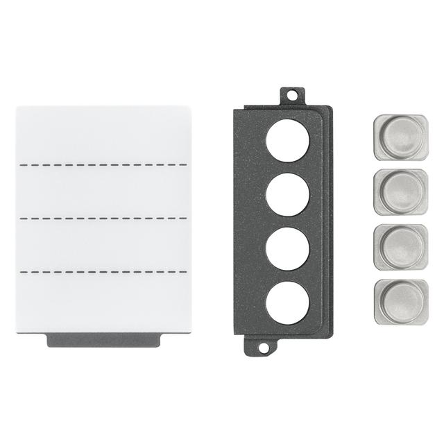 KIT 4 PULSANTI URMET PER ESPANSIONE VIDECITOFONO 1736/501 | Tecnomat KIT 4 PULSANTI URMET PER ESPANSIONE VIDECITOFONO 1736/501 - 2 | Tecnomat