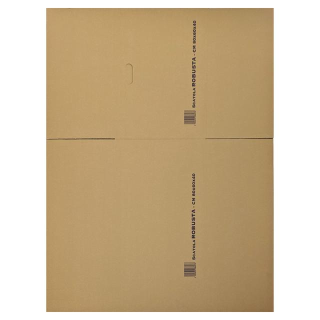 SCATOLA PER IMBALLO IN CARTONE 80x60x40 cm (LxHxP) CARTONE DOPPIA ONDA | Tecnomat SCATOLA PER IMBALLO IN CARTONE 80x60x40 cm (LxHxP) CARTONE DOPPIA ONDA | Tecnomat