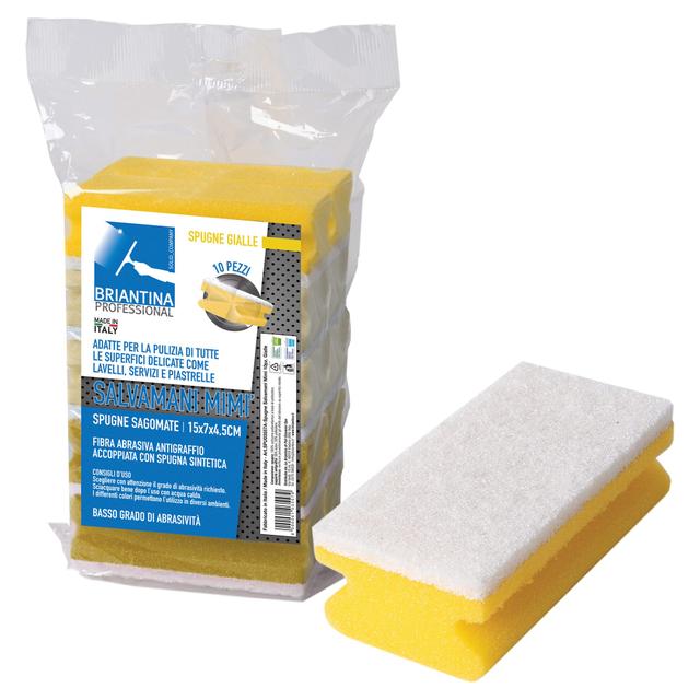 10 SPUGNE ABRASIVE PROFESSIONAL GIALLE SALVAMANI | Tecnomat 10 SPUGNE ABRASIVE PROFESSIONAL GIALLE SALVAMANI | Tecnomat