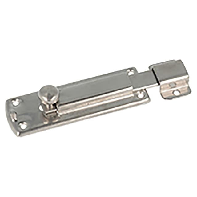 CATENACCIO 100x27 mm SPESSORE 1 mm ACCIAIO INOX AISI 304 TRASVERSALE PIATTO | Tecnomat CATENACCIO 100x27 mm SPESSORE 1 mm ACCIAIO INOX AISI 304 TRASVERSALE PIATTO - 2 | Tecnomat