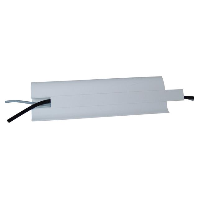 BATTISCOPA PASSA CAVO IN PVC BIANCO L2500xH60mm SP20 mm | Tecnomat BATTISCOPA PASSA CAVO IN PVC BIANCO L2500xH60mm SP20 mm | Tecnomat