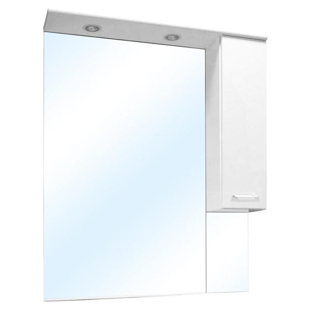 SPECCHIERA JESS BIANCO LUCIDO 1 ANTA 2 LUCI LED 99x18x104 cm (LxPxH) | Tecnomat SPECCHIERA JESS BIANCO LUCIDO 1 ANTA 2 LUCI LED 99x18x104 cm (LxPxH) - 2 | Tecnomat