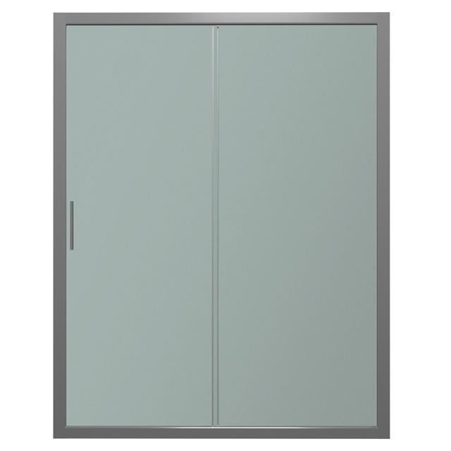 PORTA DOCCIA MERCURIO SCORREVOLE (100-108) H190cm VETRO TEMPERATO 6mm SATINATO PROFILI CROMATI | Tecnomat PORTA DOCCIA MERCURIO SCORREVOLE (100-108) H190cm VETRO TEMPERATO 6mm SATINATO PROFILI CROMATI - 2 | Tecnomat