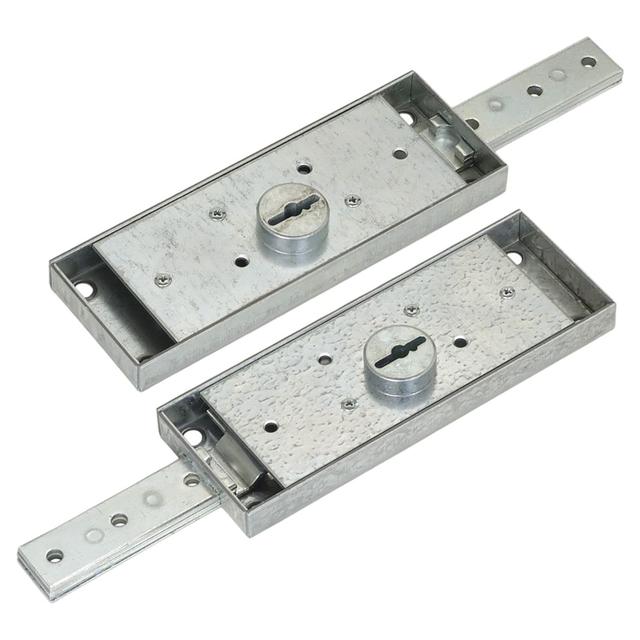 COPPIA SERRATURE SECUREMME SERRANDA CHIAVE DOPPIA MAPPA CON APERTURA STESSA CHIAVE | Tecnomat COPPIA SERRATURE SECUREMME SERRANDA CHIAVE DOPPIA MAPPA CON APERTURA STESSA CHIAVE - 2 | Tecnomat