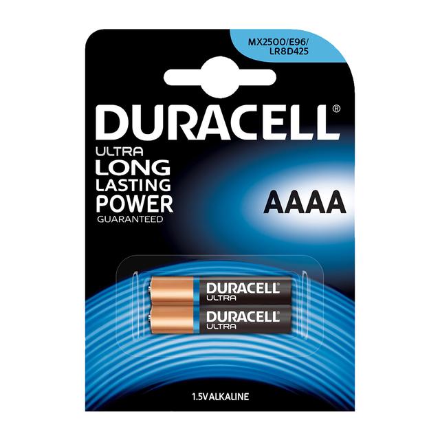 2 BATTERIE DURACELL SPECIALISTICHE 1,5V FORMATO AAAA MN2500 | Tecnomat 2 BATTERIE DURACELL SPECIALISTICHE 1,5V FORMATO AAAA MN2500 - 2 | Tecnomat