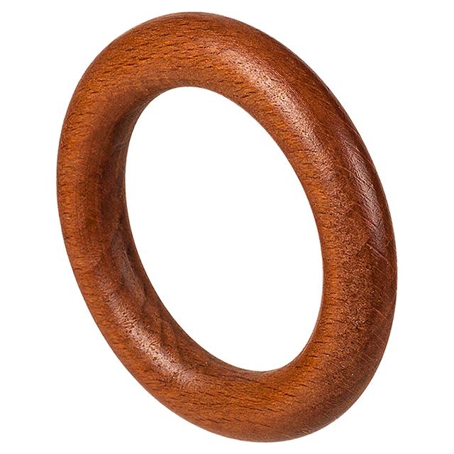 ANELLI IN LEGNO Ø 56x36 mm COLOR CILIEGIO 10 PEZZI PER BASTONE Ø 28 mm | Tecnomat ANELLI IN LEGNO Ø 56x36 mm COLOR CILIEGIO 10 PEZZI PER BASTONE Ø 28 mm - 2 | Tecnomat