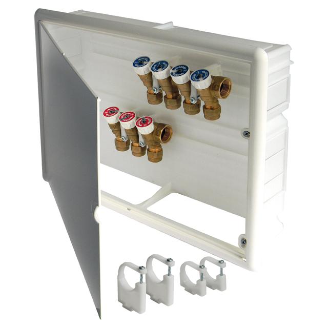 KIT CASSETTA PIU' COLLETTORI GIACOMINI 3 E 4 VIE 400x300x90 mm | Tecnomat KIT CASSETTA PIU' COLLETTORI GIACOMINI 3 E 4 VIE 400x300x90 mm | Tecnomat