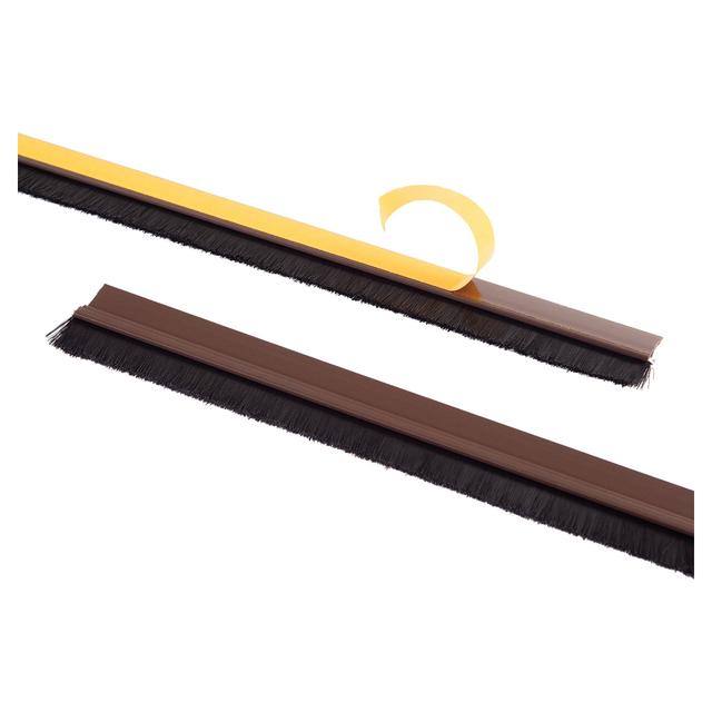 PARASPIFFERI PORTA ADESIVO GEKO PVC 100 cm MARRONE CON SPAZZOLA | Tecnomat PARASPIFFERI PORTA ADESIVO GEKO PVC 100 cm MARRONE CON SPAZZOLA | Tecnomat