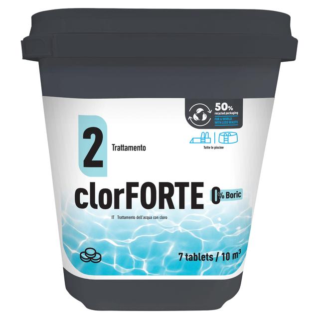 CLORO FORTE GRE ZERO BORICO IN PASTIGLIE 30 g CONFEZIONE 5 kg PER PISCINE | Tecnomat CLORO FORTE GRE ZERO BORICO IN PASTIGLIE 30 g CONFEZIONE 5 kg PER PISCINE - 2 | Tecnomat