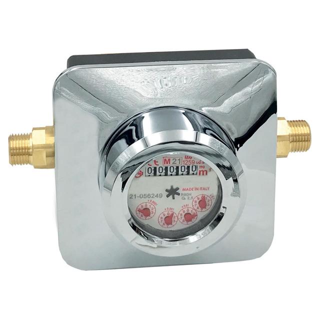 CONTATORE ACQUA GIOANOLA DA INCASSO ATTACCO 1/2" CROMATO | Tecnomat CONTATORE ACQUA GIOANOLA DA INCASSO ATTACCO 1/2" CROMATO | Tecnomat