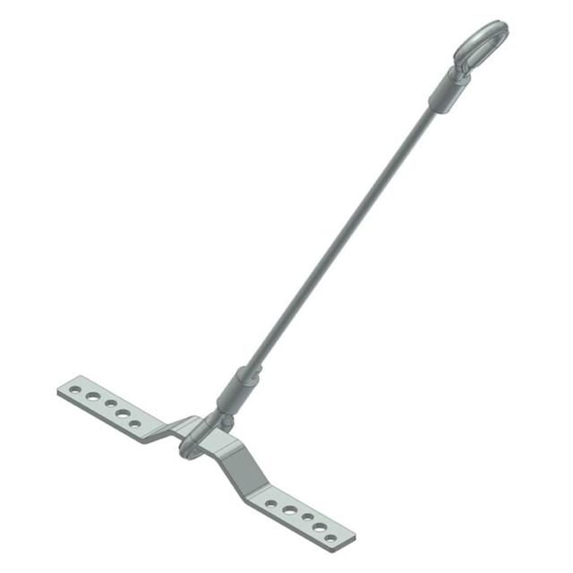 CORDINO SOTTOTEGOLA TRACTEL LINEA VITA EN 795A 1 OPERATORE FUNE Ø 8 mm 10 FORI FISSAGGIO | Tecnomat CORDINO SOTTOTEGOLA TRACTEL LINEA VITA EN 795A 1 OPERATORE FUNE Ø 8 mm 10 FORI FISSAGGIO | Tecnomat