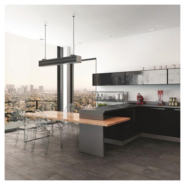 PAVIMENTO INTERNO MANHATTAN ANTRACITE 30,8x61,5 cm PEI 2 R9 GRES PORCELLANATO SMALTATO | Tecnomat PAVIMENTO INTERNO MANHATTAN ANTRACITE 30,8x61,5 cm PEI 2 R9 GRES PORCELLANATO SMALTATO - 2 | Tecnomat