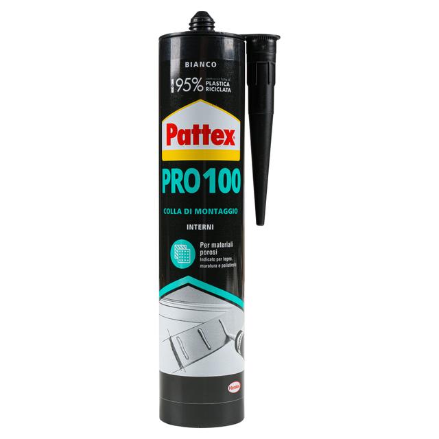 COLLA DI MONTAGGIO PATTEX PRO100 400g PER INTERNI INODORE MATERIALI POROSI | Tecnomat COLLA DI MONTAGGIO PATTEX PRO100 400g PER INTERNI INODORE MATERIALI POROSI | Tecnomat