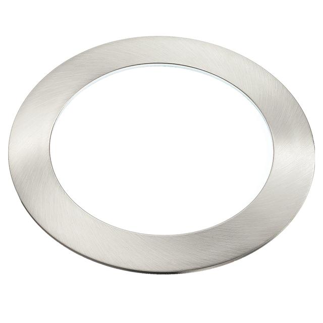 FARETTO INCASSO SLIM LED 12W TONDO NIKEL 4000K 740 lumen DIMENSIONI Ø 150x22 mm | Tecnomat FARETTO INCASSO SLIM LED 12W TONDO NIKEL 4000K 740 lumen DIMENSIONI Ø 150x22 mm | Tecnomat