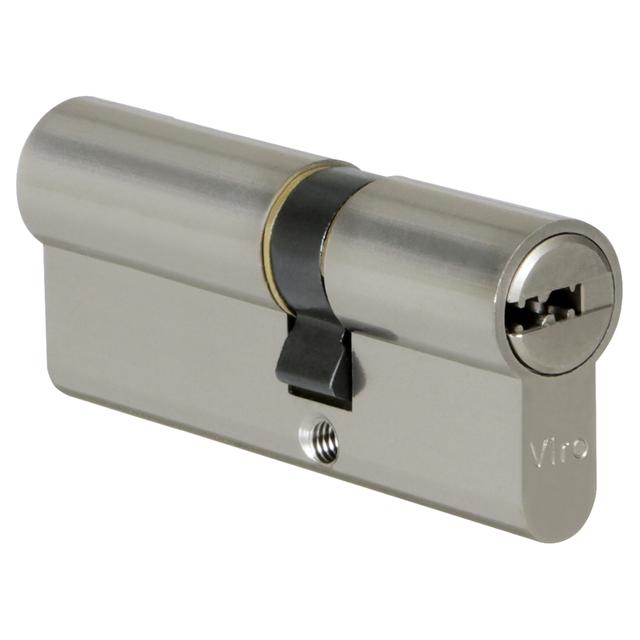 CILINDRO SICUREZZA VIRO PROFILO EUROPEO MISURA 76 = 31+45 mm NICHELATO | Tecnomat CILINDRO SICUREZZA VIRO PROFILO EUROPEO MISURA 76 = 31+45 mm NICHELATO | Tecnomat