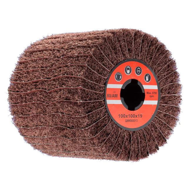 SPAZZOLA A RULLO SIT PER SPAZZOLATRICI E SATINATRICI Ø110x100 mm FINITURA GRANA FINE | Tecnomat SPAZZOLA A RULLO SIT PER SPAZZOLATRICI E SATINATRICI Ø110x100 mm FINITURA GRANA FINE - 2 | Tecnomat