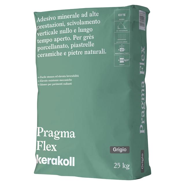 COLLA PRAGMA FLEX KERAKOLL 25kg GRIGIA C2TE | Tecnomat COLLA PRAGMA FLEX KERAKOLL 25kg GRIGIA C2TE - 2 | Tecnomat