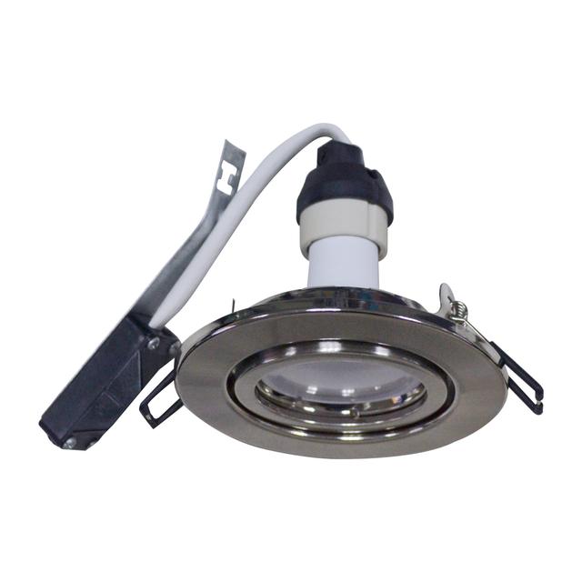 3 FARETTI INCASSO APOLLO ORIENTABILI TONDI NIKEL 3xGU10 4,5W 350 lumen 3000K LUCE CALDA | Tecnomat 3 FARETTI INCASSO APOLLO ORIENTABILI TONDI NIKEL 3xGU10 4,5W 350 lumen 3000K LUCE CALDA - 2 | Tecnomat