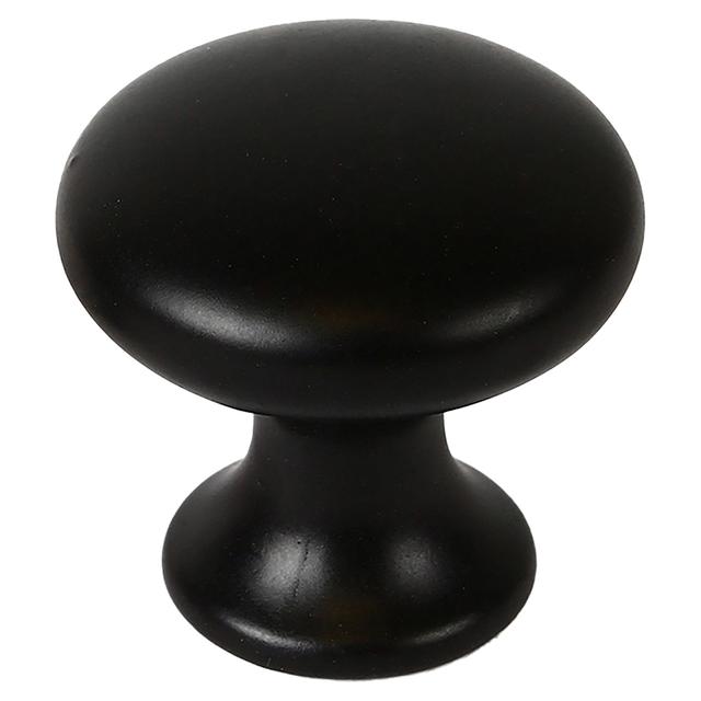 POMOLO IN ZAMA TONDO NERO SATINATO Ø 25 mm | Tecnomat POMOLO IN ZAMA TONDO NERO SATINATO Ø 25 mm - 2 | Tecnomat