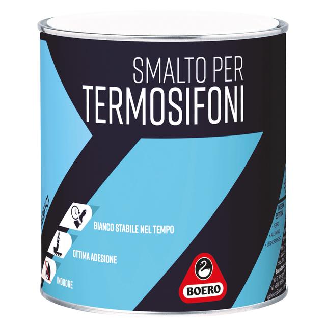 SMALTO ACQUA PER TERMOSIFONI BOERO 0,75 l BIANCO PRONTO USO 10-12 m² CON 1 l | Tecnomat SMALTO ACQUA PER TERMOSIFONI BOERO 0,75 l BIANCO PRONTO USO 10-12 m² CON 1 l | Tecnomat