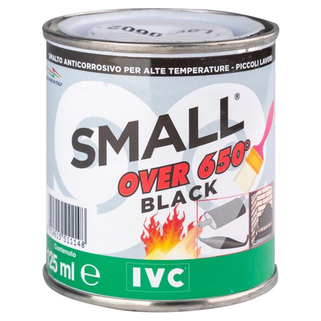 SMALTO ANTICORROSIVO IVC SMALL OVER 650° 125 ml NERO STUFE E FORNI ALTE TEMPERATURE | Tecnomat SMALTO ANTICORROSIVO IVC SMALL OVER 650° 125 ml NERO STUFE E FORNI ALTE TEMPERATURE | Tecnomat