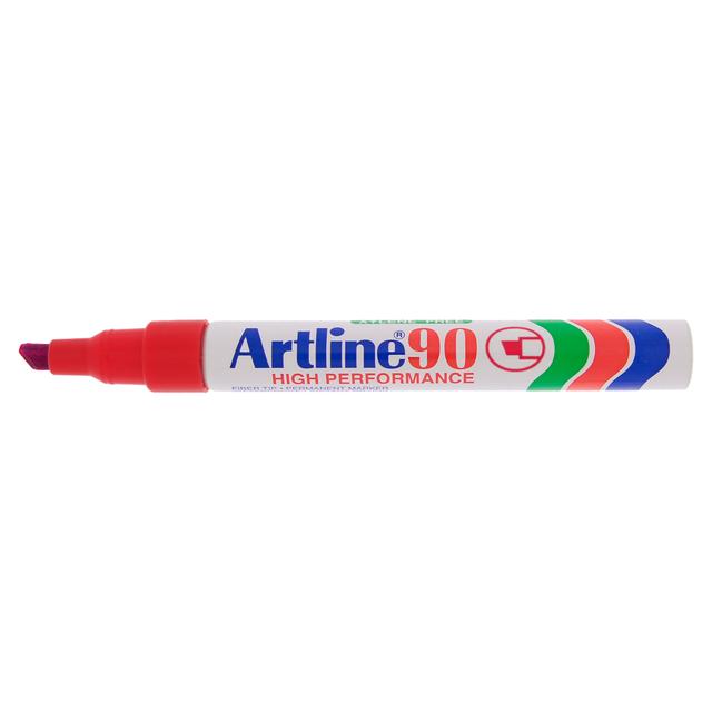 MARCATORE INDELEBILE ARTLINE 90 ROSSO PUNTA SCALPELLO 2-5 mm ASCIUGA VELOCE RICARICABILE | Tecnomat MARCATORE INDELEBILE ARTLINE 90 ROSSO PUNTA SCALPELLO 2-5 mm ASCIUGA VELOCE RICARICABILE - 2 | Tecnomat