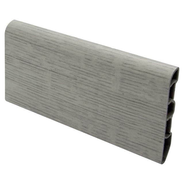 BATTISCOPA IN PVC BIANCO RUSTICO 2500x65 mm (LxH) SP 10 mm | Tecnomat BATTISCOPA IN PVC BIANCO RUSTICO 2500x65 mm (LxH) SP 10 mm | Tecnomat