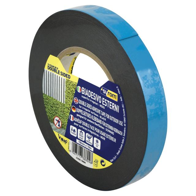 NASTRO BIADESIVO FOAM FISSAFORTE SYROM H 19 mm x L 10 m A FORTE PRESA | Tecnomat NASTRO BIADESIVO FOAM FISSAFORTE SYROM H 19 mm x L 10 m A FORTE PRESA | Tecnomat