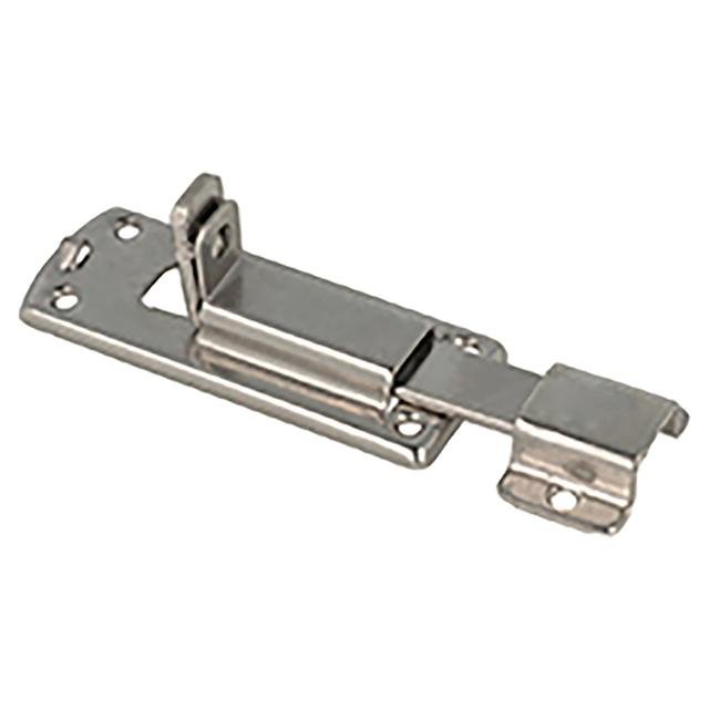 CATENACCIO 80x27 mm SPESSORE 1 mm ACCIAIO INOX AISI 304 PORTALUCCHETTO | Tecnomat CATENACCIO 80x27 mm SPESSORE 1 mm ACCIAIO INOX AISI 304 PORTALUCCHETTO - 2 | Tecnomat