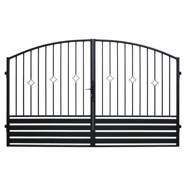 CANCELLO NEXUS DUE ANTEVERNICIATO NERO300x150/180 cm (LxH) | Tecnomat CANCELLO NEXUS DUE ANTEVERNICIATO NERO300x150/180 cm (LxH) - 2 | Tecnomat