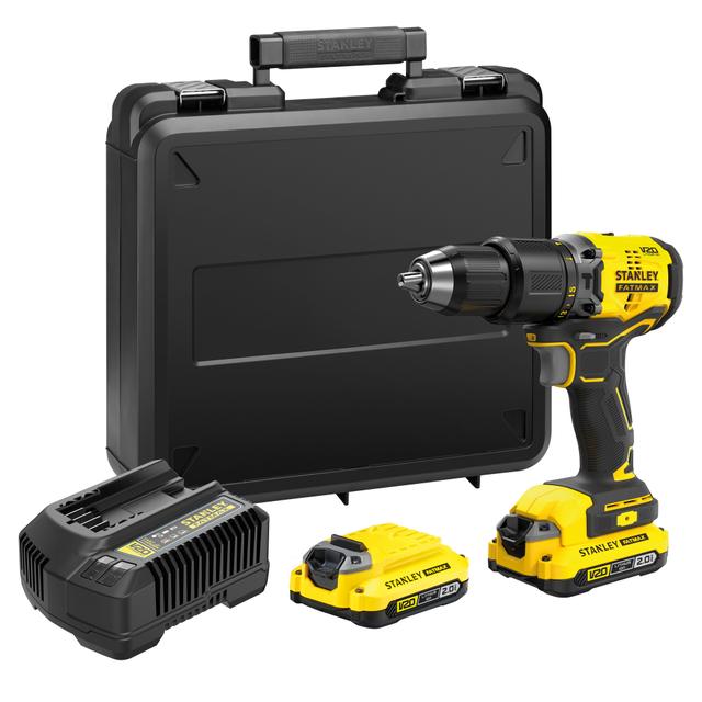 TRAPANO BATTENTE FATMAX 18 V BRUSHLESS SFMCD715D2K-QW | Tecnomat TRAPANO BATTENTE FATMAX 18 V BRUSHLESS SFMCD715D2K-QW | Tecnomat