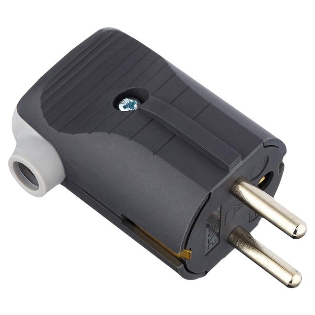 SPINA BTICINO 2P+T 10/16A TEDESCA ORIENTABILE SALVASPAZIO COLORE GRIGIO | Tecnomat SPINA BTICINO 2P+T 10/16A TEDESCA ORIENTABILE SALVASPAZIO COLORE GRIGIO | Tecnomat