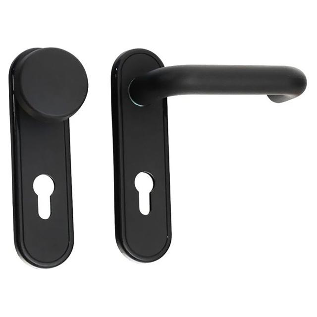 MANIGLIA CISA PER PORTE TAGLIAFUOCO QUADRO 9 mm ACCIAIO VERNICIATO NERO | Tecnomat MANIGLIA CISA PER PORTE TAGLIAFUOCO QUADRO 9 mm ACCIAIO VERNICIATO NERO | Tecnomat