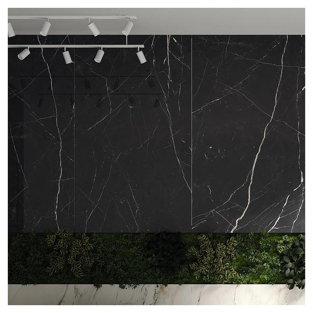 PAVIMENTO INTERNO MARBLE MARQUINA 60x120x0,9 cm (PEI 4/5) R9 RETT GRES PORCELLANATO | Tecnomat PAVIMENTO INTERNO MARBLE MARQUINA 60x120x0,9 cm (PEI 4/5) R9 RETT GRES PORCELLANATO - 2 | Tecnomat