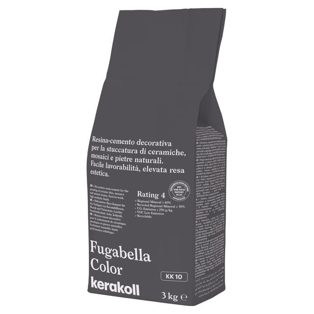 STUCCO FUGABELLA COLOR KERAKOLL KK 10 3kg FUGA 0-20 mm USO INTERNO ED ESTERNO | Tecnomat STUCCO FUGABELLA COLOR KERAKOLL KK 10 3kg FUGA 0-20 mm USO INTERNO ED ESTERNO | Tecnomat