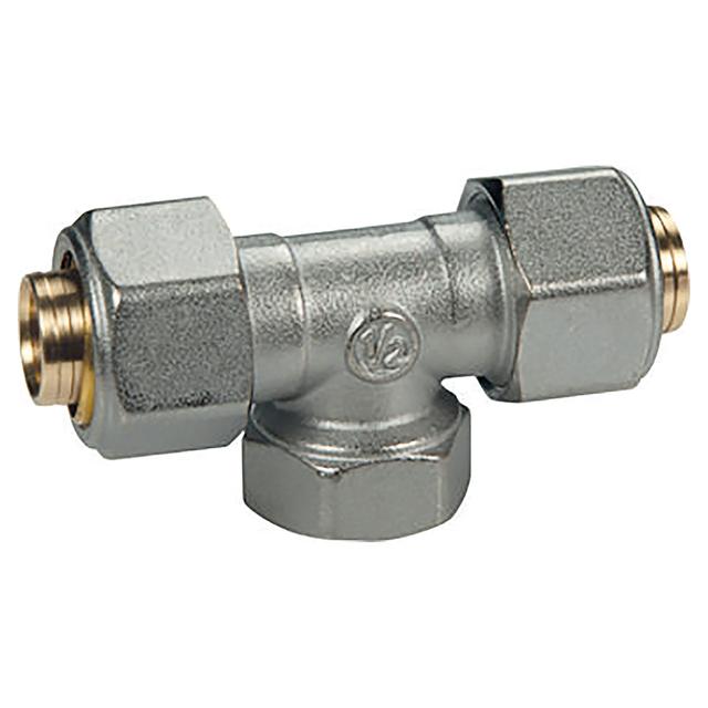 RACCORDO STRINGERE GIACOMINI MULTISTRATO TEE F 1/2'' x Ø 16 mm MAX 10 bar | Tecnomat RACCORDO STRINGERE GIACOMINI MULTISTRATO TEE F 1/2'' x Ø 16 mm MAX 10 bar | Tecnomat