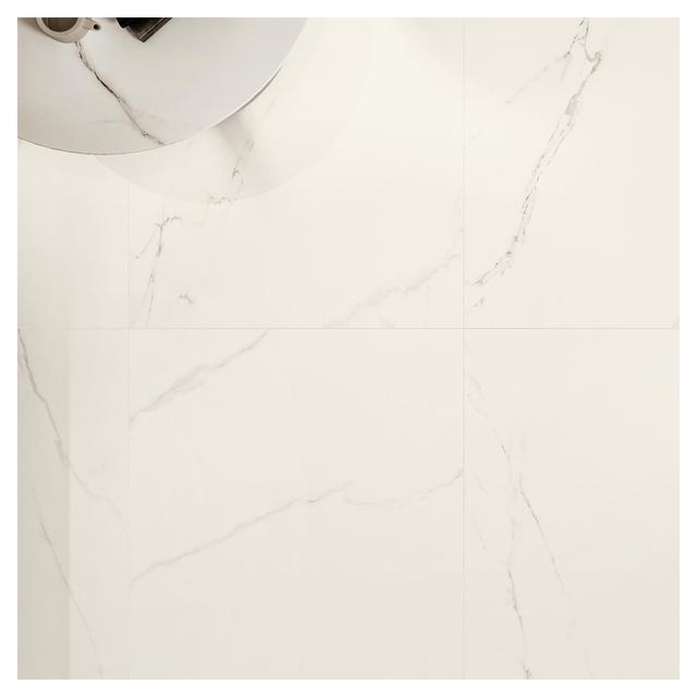 PAVIMENTO INTERNO MARMOR NATURAL WHITE 80x80x0,85 cm R9 RETT GRES PORCELLANATO | Tecnomat PAVIMENTO INTERNO MARMOR NATURAL WHITE 80x80x0,85 cm R9 RETT GRES PORCELLANATO - 2 | Tecnomat